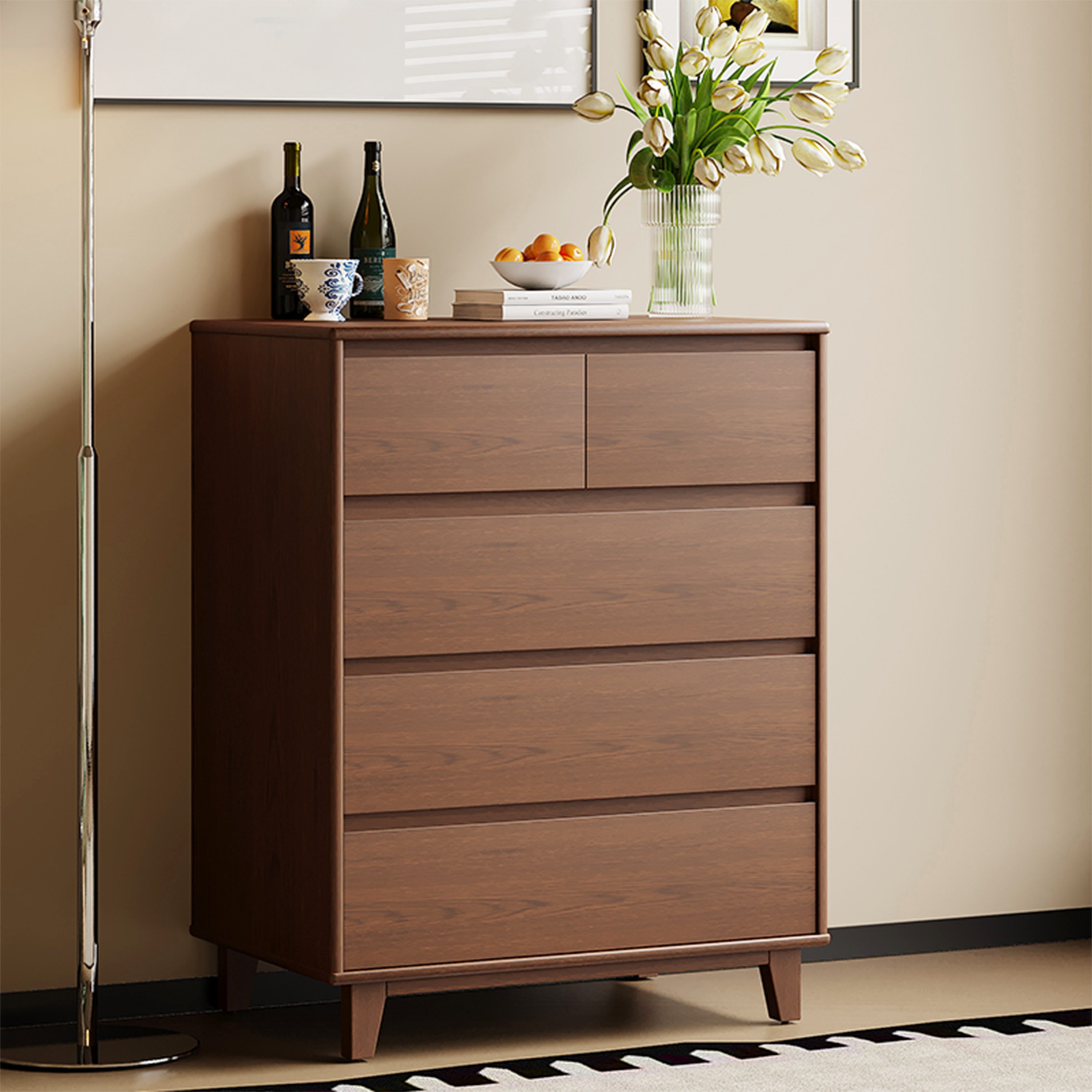 Ørel 2 over 3 Tallboy, Claro Walnut