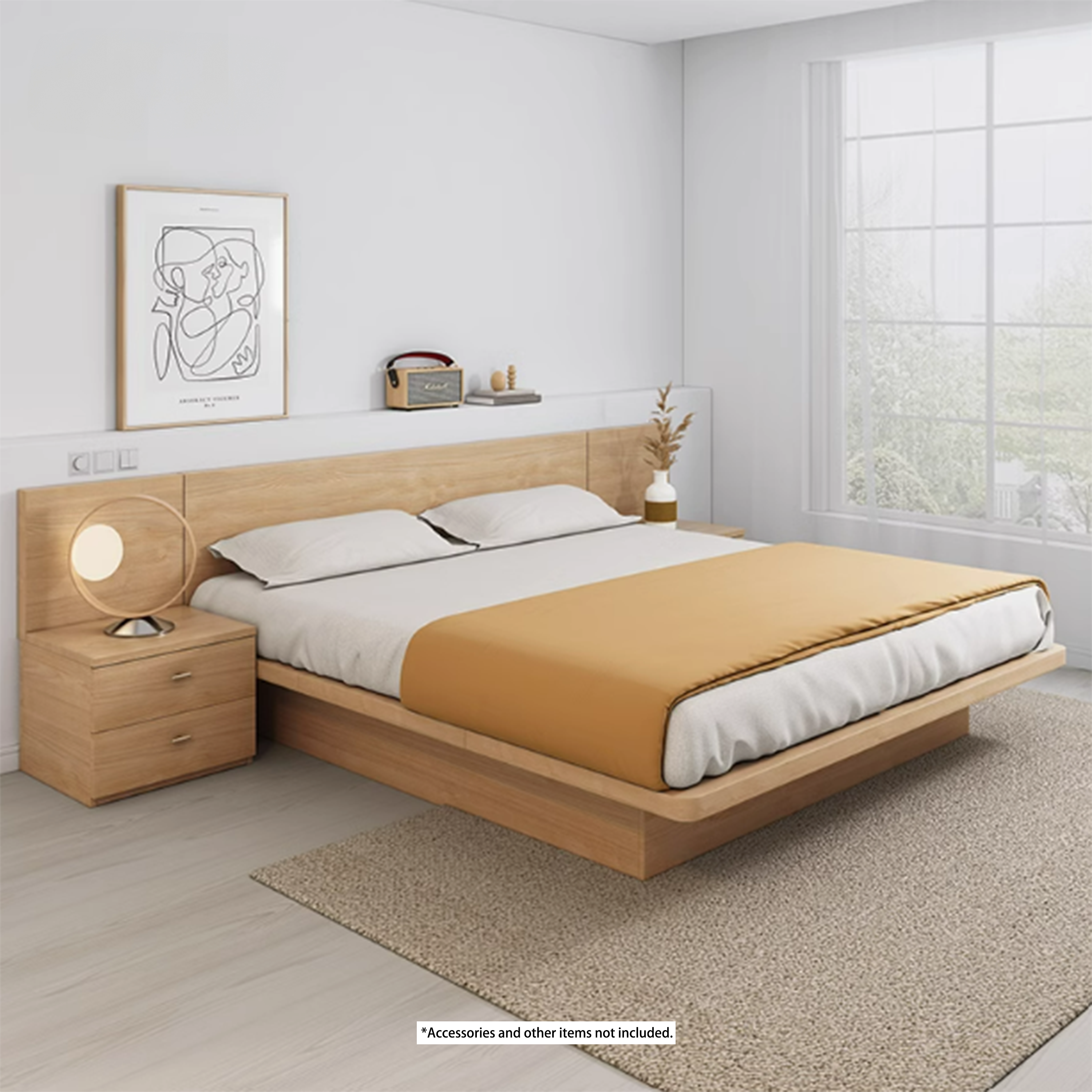 Sølve Storage Bed Base, Super King