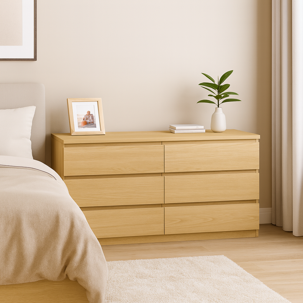 Stödd 6-drawer Chest, Oak