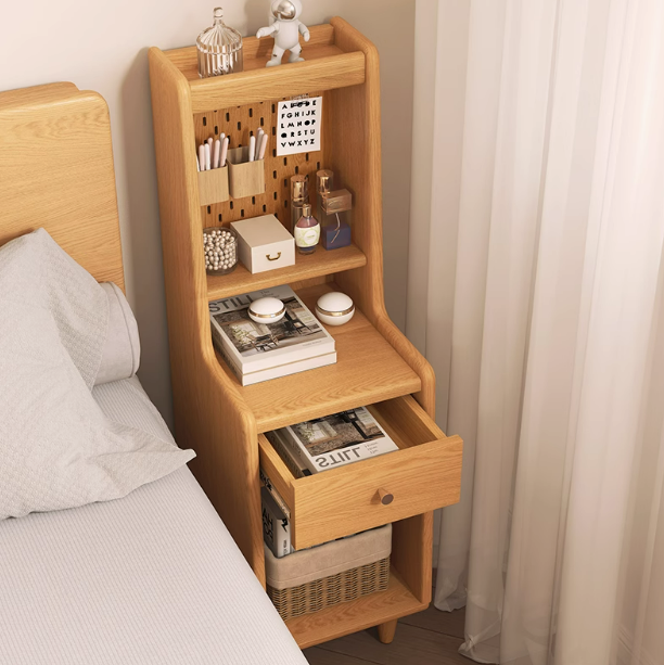 Sylla Bedside table, Oak